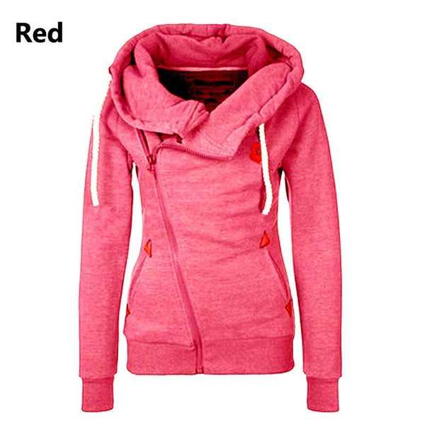 Zipper Design Hoodies - Sweaters