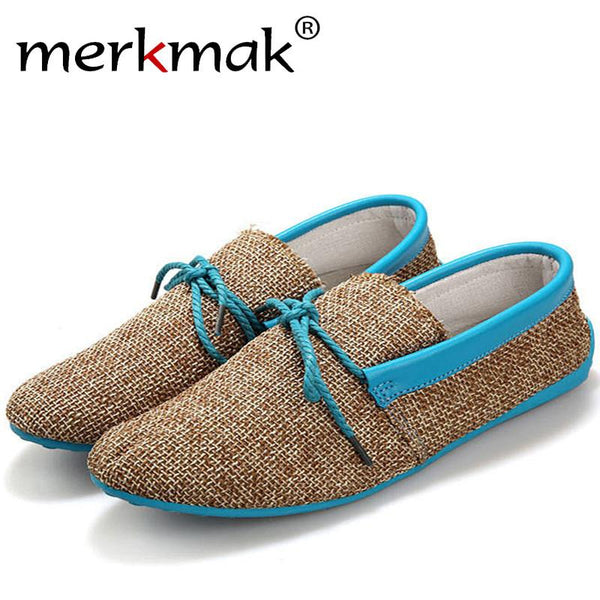 2017 Summer Mens Loafers Casual Flat Shoes Knitted Woven Shoes Breatbale Natural Male Convenient Driving Shoes Flats Big Size 45