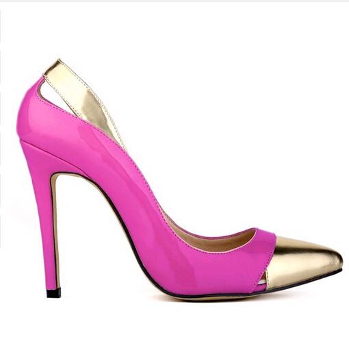 Merkmak Clearance Women Sexy Shoes Stylish 11CM Thin High Heels Pumps Transparent Wedding Party Office Women Shoes Super Cheap!