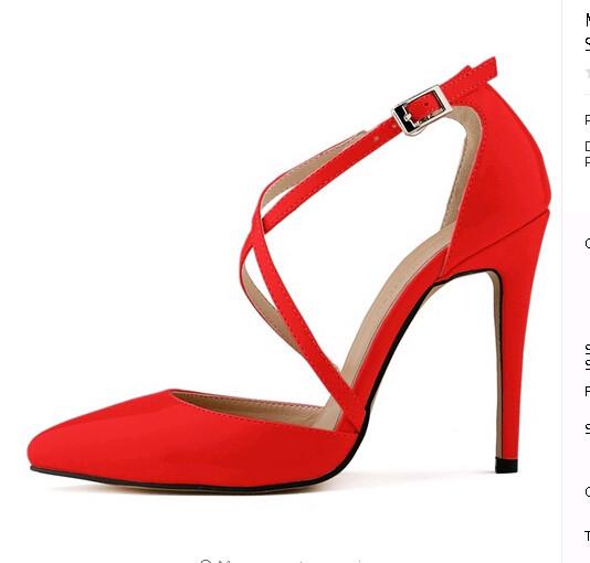 Merkmak Clearance Women Sexy Shoes Stylish 11CM Thin High Heels Pumps Transparent Wedding Party Office Women Shoes Super Cheap!