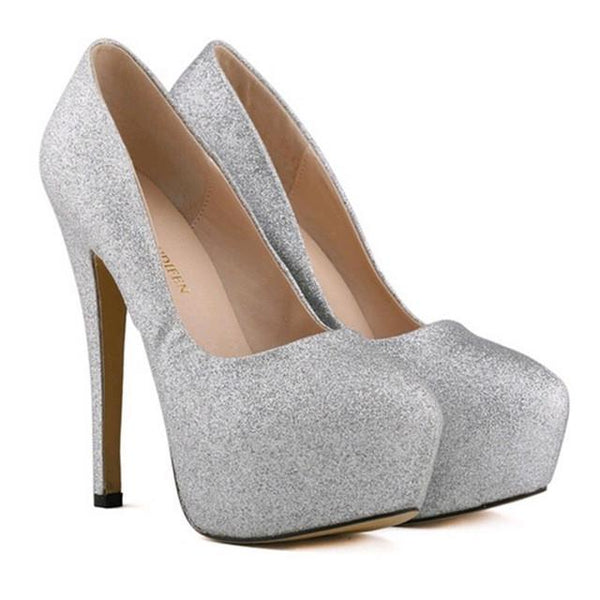 Merkmak Clearance Women Sexy Shoes Stylish 11CM Thin High Heels Pumps Transparent Wedding Party Office Women Shoes Super Cheap!