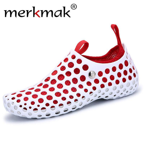 Merkmak Women Summer Sandal Fashion Unisex Soft Flats Footwear Shoes Luxury Comfortable Moccasins Women Sapato Zapatos Wholesale