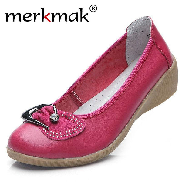 New Women Leather Shoes Moccasins Casual Loafers Soft Comfort Flats Female Driving Footwear Large Size 35-40 Candy Color