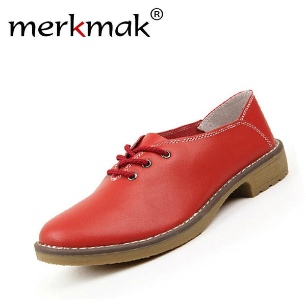 New 2017 fashion women shoes genuine leather oxford shoes for women flats moccasins sapatos femininos sapatilhas zapatos mujer