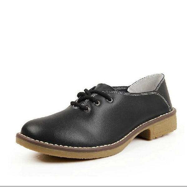 New 2017 fashion women shoes genuine leather oxford shoes for women flats moccasins sapatos femininos sapatilhas zapatos mujer