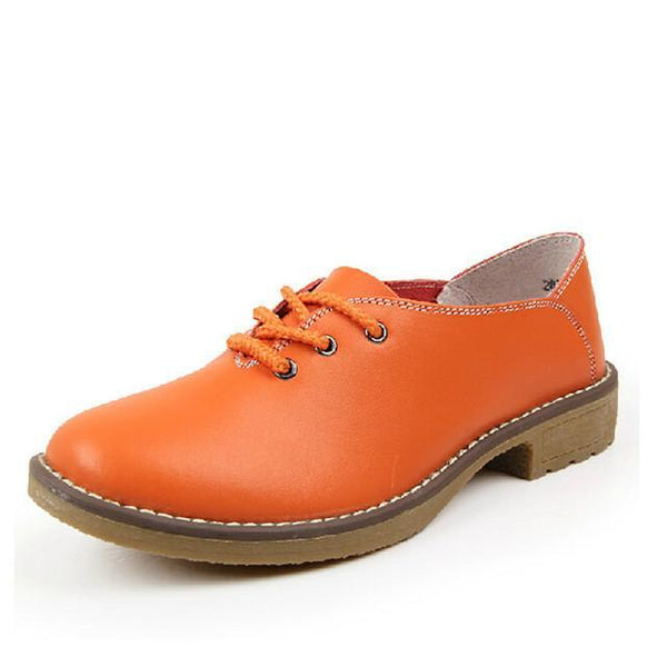 New 2017 fashion women shoes genuine leather oxford shoes for women flats moccasins sapatos femininos sapatilhas zapatos mujer
