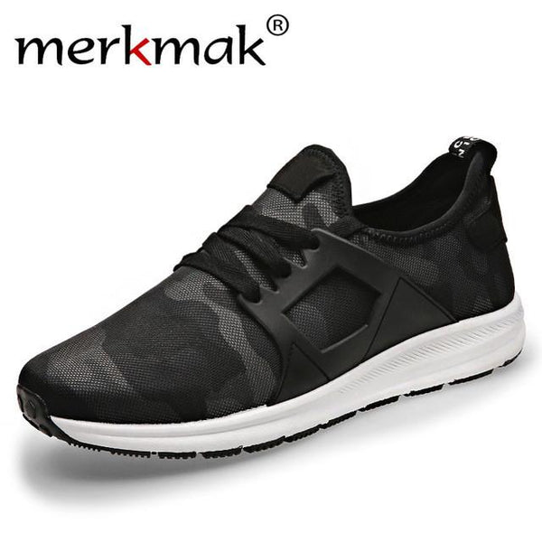 Merkmak Super New 2017 Men Casual Shoes Canvas Camouflage Star Style Male Shoes Comfort Soft Walking Driving Shoes Men Footwear