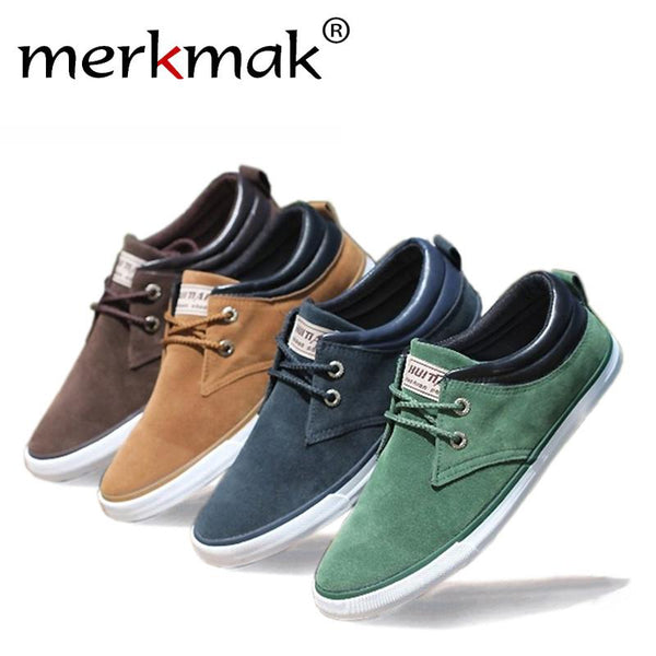 New 2017 Top Fashion brand men Flat Shoes Canvas men's flats shoes men,Daily casual shoes Spring Autumn suede men shoes LS083