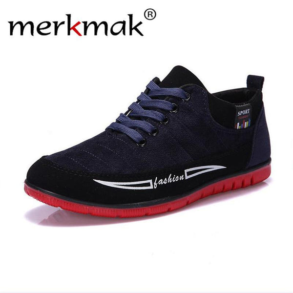 Merkmak Casual Spring Breathable Man Flats Shoes 2017 Fashion Shoes Men Outdoor Light Soft Style Man Footwear Mocassins Dropship