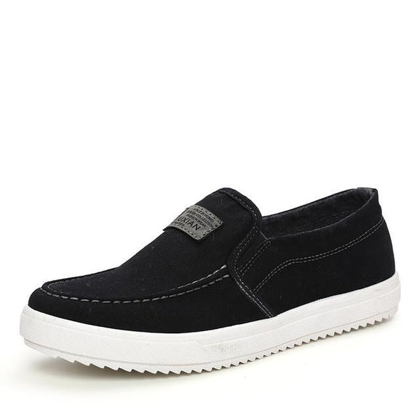 2017 Spring Autumn Men Casual Shoes Fashion Mens Male School Style Breathable Slip-On Canvas Antiskid Flat Shoes Drop Shipping