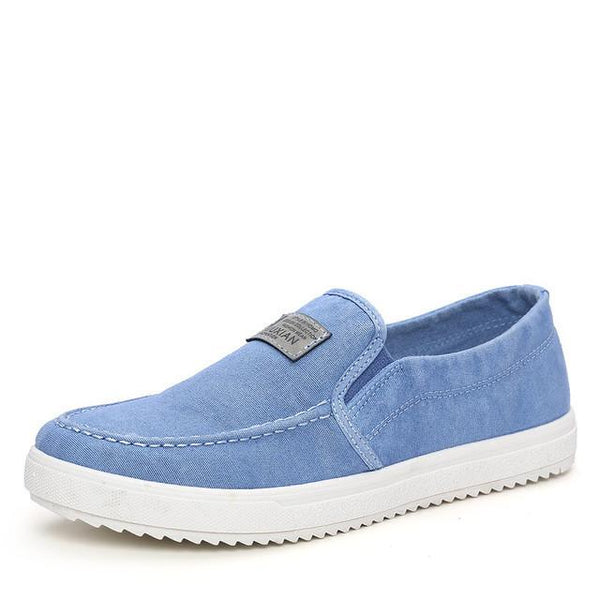 2017 Spring Autumn Men Casual Shoes Fashion Mens Male School Style Breathable Slip-On Canvas Antiskid Flat Shoes Drop Shipping