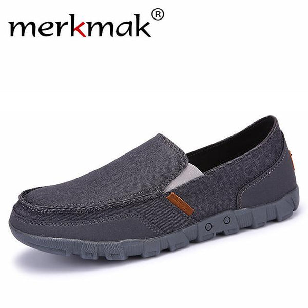 Drop Shipping Men Casual Shoes Canvas Loafers Big Size 38-48 Slip On Hot Sale New 2017 Men's Flat Shoes for Male Footwear