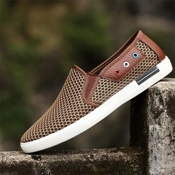 Merkmak 2017 Shoes Men Summer Casual Breathable Beach Slipper Shoes Hemp Flats Comfortable Softs Slip-on Big Size 38-49 Loafters