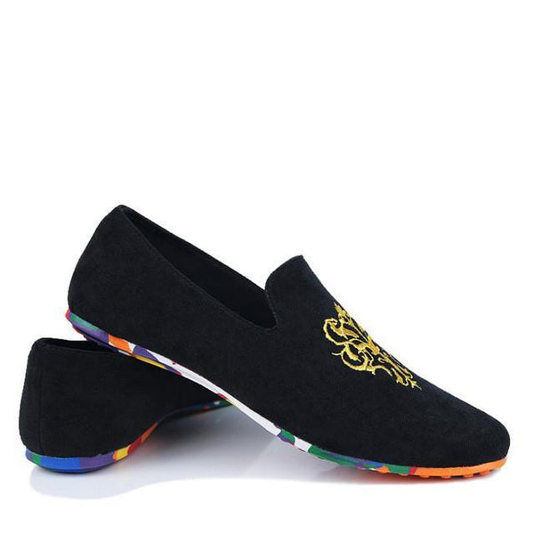 Merkmak Luxury Brand Flock Men Flats Shoes Fashion Casual Loafer Driving Flats Footwear Man Breathable Soft Moccasins Wholesales