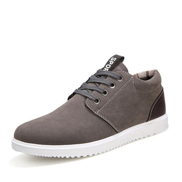 Hot Sale New Fashion Shoes for Men Summer Autumn Style Lace-up Comfortable Casual Leisure Men's Flats Zapato Flat Shoes Men