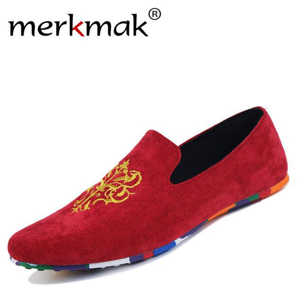 Hot Sale Velvet Loafers Men Shoes Men's Flats Male Slip-On Driving Shoes Large Size Soft Comfortable Designer Loafers Moccasins