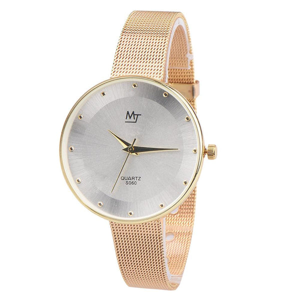 Women Fashion Analog Quartz Round Wrist Watch Watches