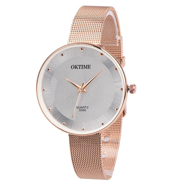 Women Fashion Analog Quartz Round Wrist Watch Watches