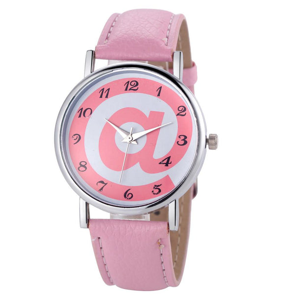 Fashion Women Analog Leather Quartz Wrist Watch Watches