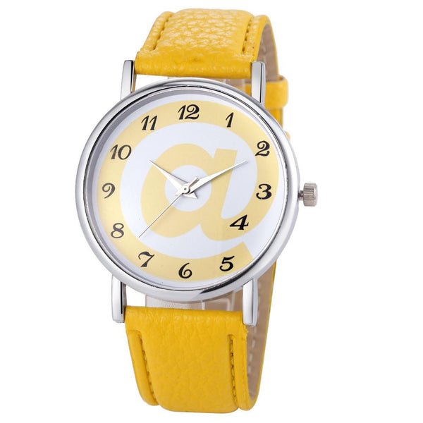 Fashion Women Analog Leather Quartz Wrist Watch Watches