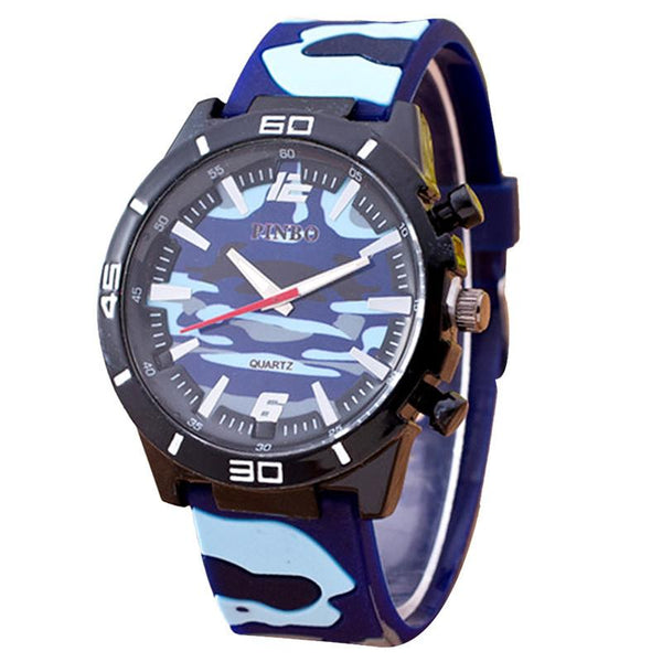 Fashion Camouflage Auartz Watch