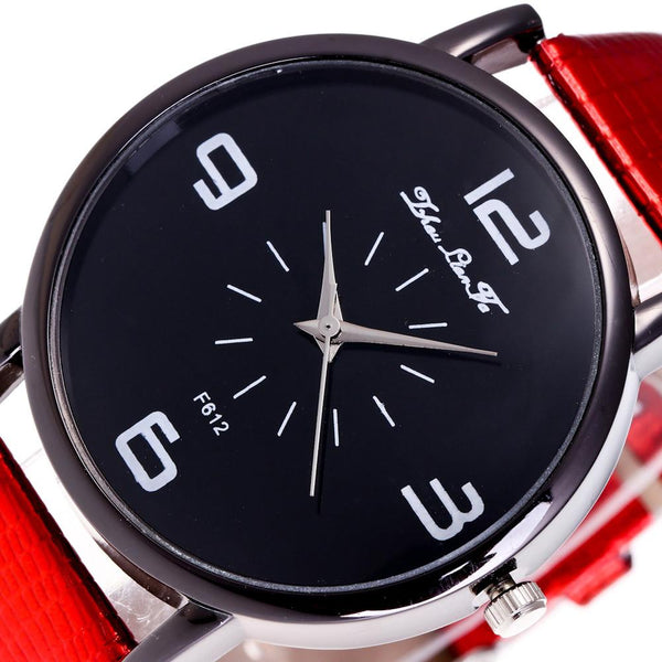 Luxury Women Quartz Wrist Watch Leather Band Casual Dress Watch