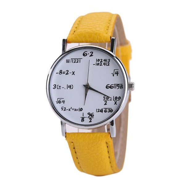 Women Mens Leather Stainless Steel Watch Sport Quartz Wrist Watch