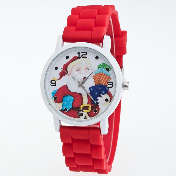 Christmas Gifts Childrenlor Fashion Watch Silicone Strap Wrist Watch