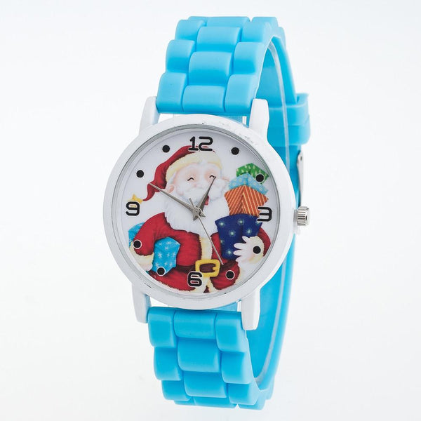 Christmas Gifts Childrenlor Fashion Watch Silicone Strap Wrist Watch