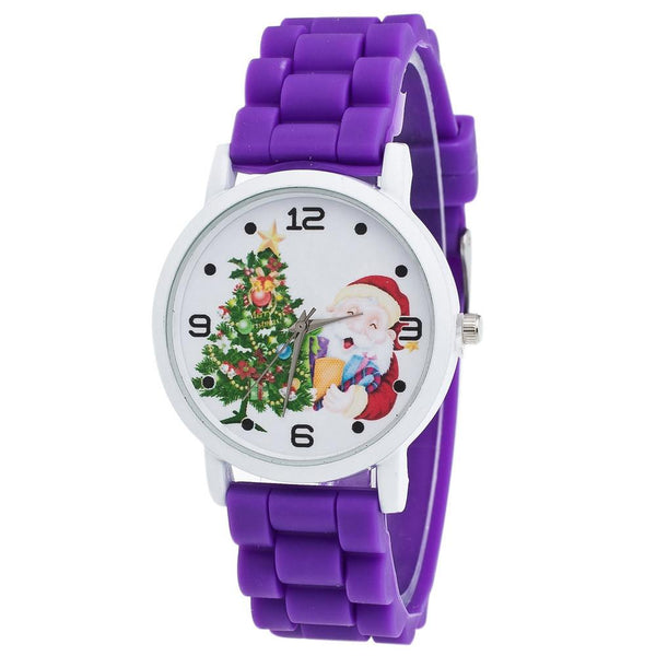 Christmas Gifts Childrenlor Fashion Watch Silicone Strap Wrist Watch