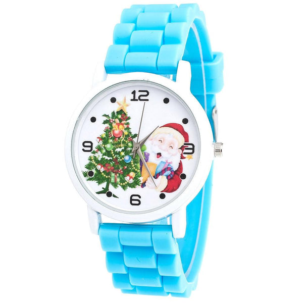 Christmas Gifts Childrenlor Fashion Watch Silicone Strap Wrist Watch