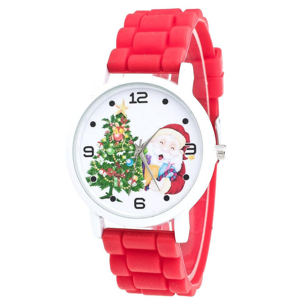 Christmas Gifts Childrenlor Fashion Watch Silicone Strap Wrist Watch