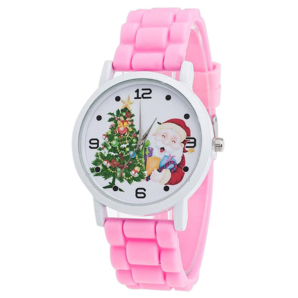 Christmas Gifts Childrenlor Fashion Watch Silicone Strap Wrist Watch