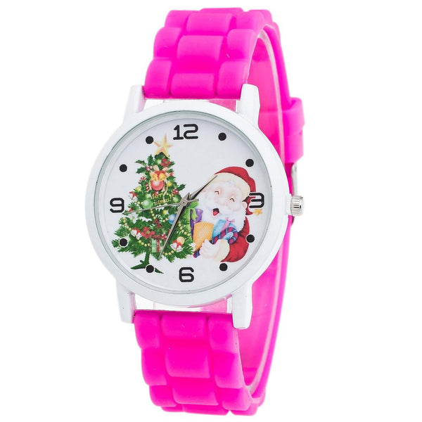 Christmas Gifts Childrenlor Fashion Watch Silicone Strap Wrist Watch