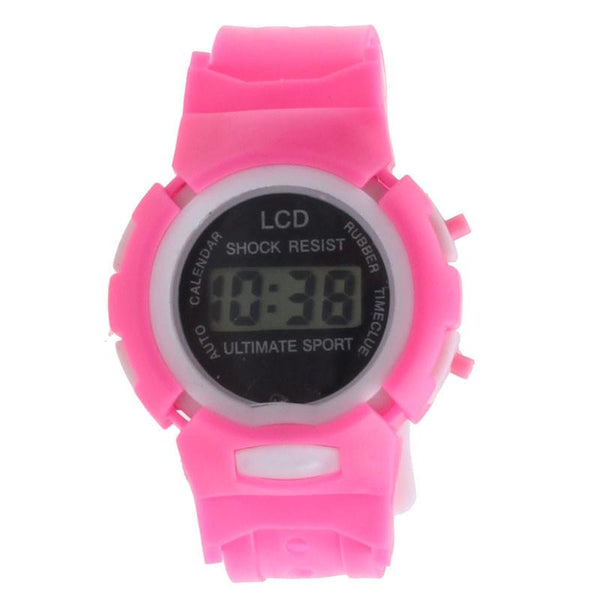 Boys Girls Students Time Electronic Digital LCD Wrist Sport Watch