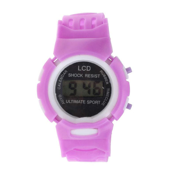 Boys Girls Students Time Electronic Digital LCD Wrist Sport Watch