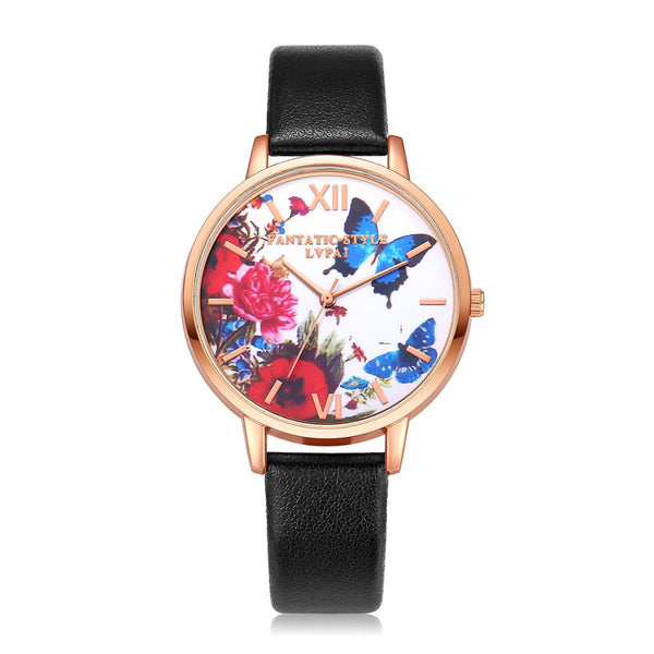 LVPAI Watches Women Quartz Wristwatch Clock Ladies Dress Gift Watches