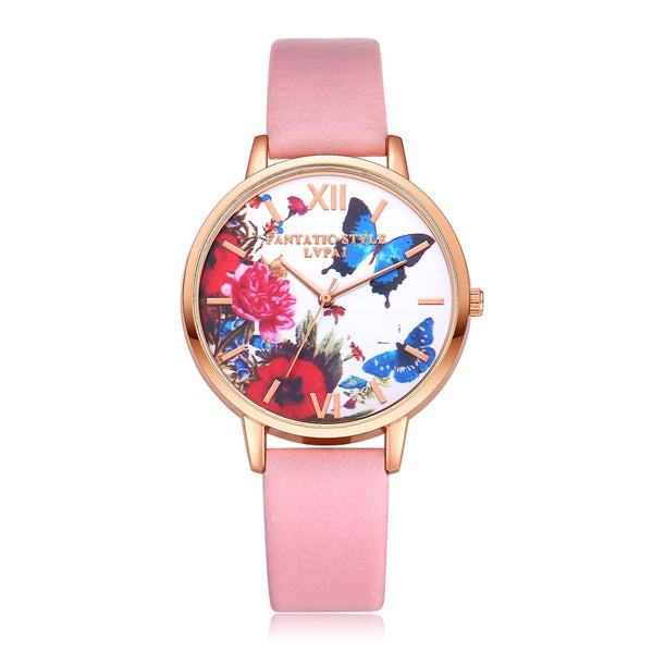 LVPAI Watches Women Quartz Wristwatch Clock Ladies Dress Gift Watches