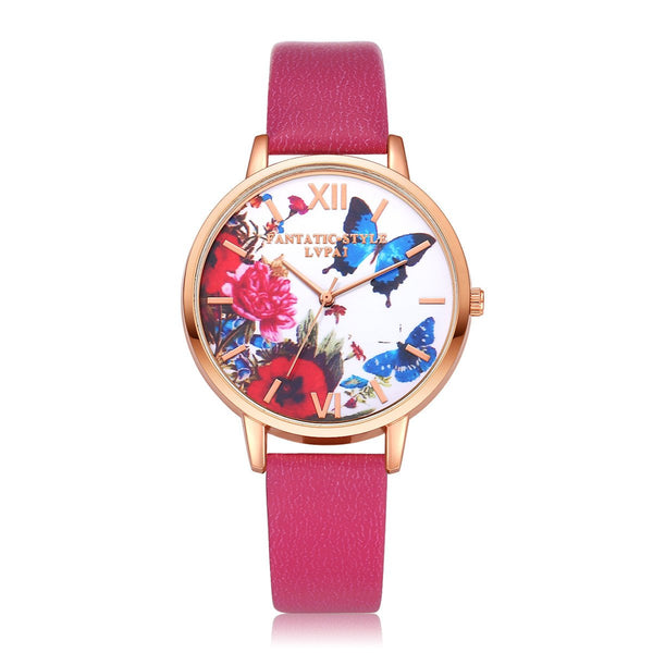 LVPAI Watches Women Quartz Wristwatch Clock Ladies Dress Gift Watches