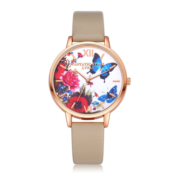 LVPAI Watches Women Quartz Wristwatch Clock Ladies Dress Gift Watches