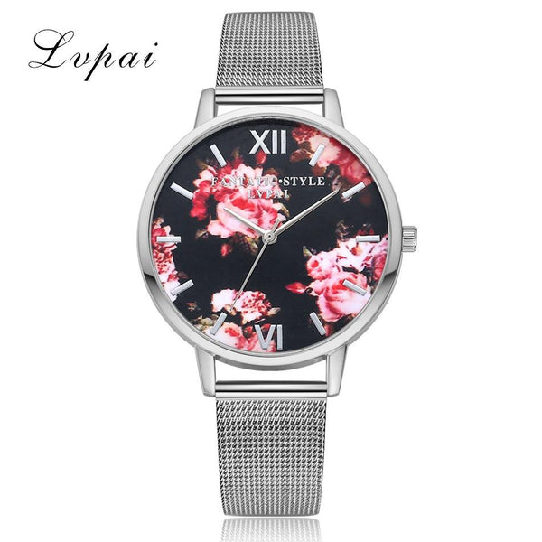 LVPAI Watches Women Quartz Wristwatch Clock Ladies Dress Gift Watches
