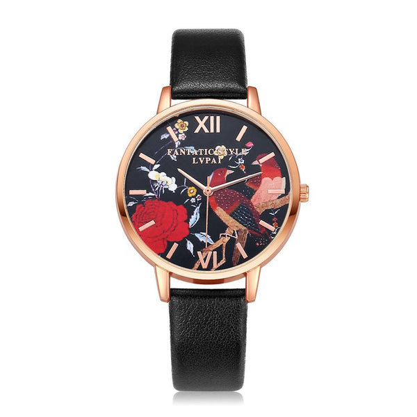 LVPAI Watches Women Quartz Wristwatch Clock Ladies Dress Gift Watches