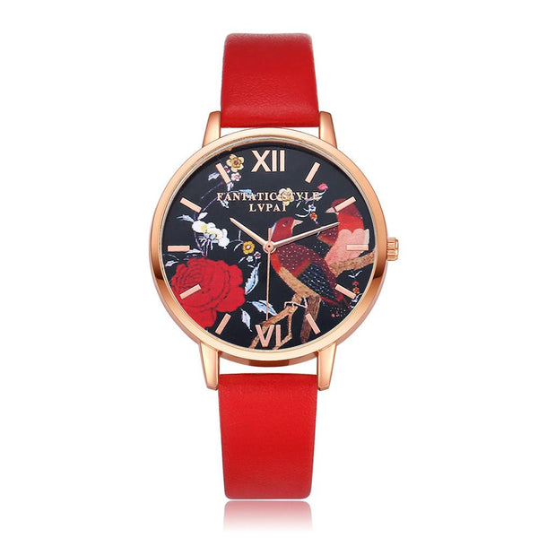 LVPAI Watches Women Quartz Wristwatch Clock Ladies Dress Gift Watches