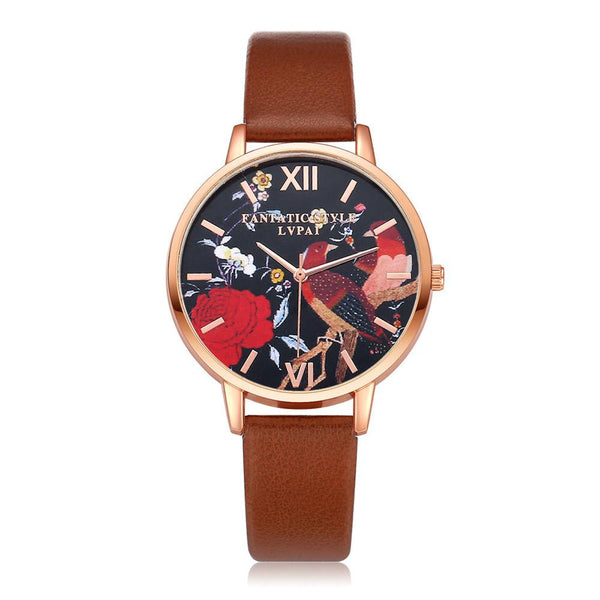 LVPAI Watches Women Quartz Wristwatch Clock Ladies Dress Gift Watches