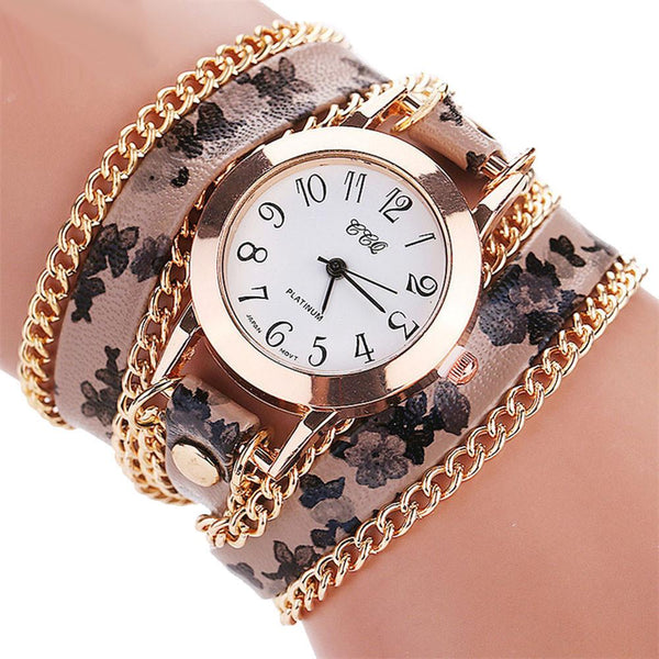 CCQ Women Fashion Casual Analog Quartz Women  Watch Bracelet Watch