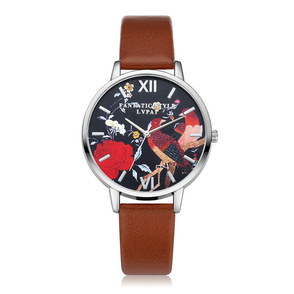 LVPAI Watches Women Quartz Wristwatch Clock Ladies Dress Gift Watches