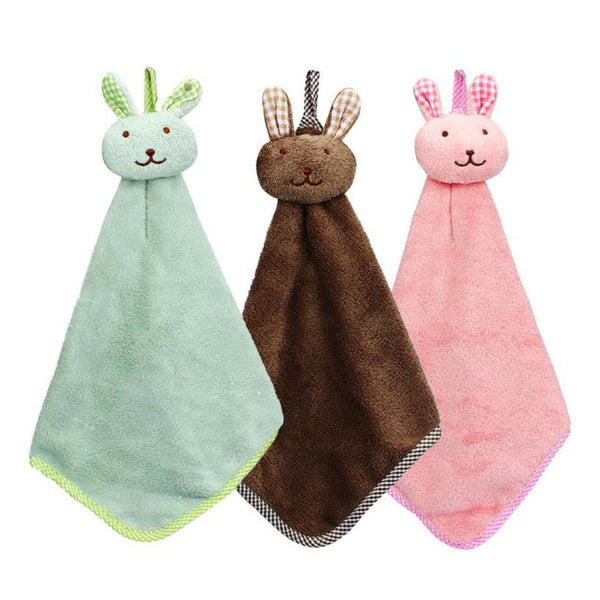 Kitchen Cartoon Animal Hanging Hand Towel
