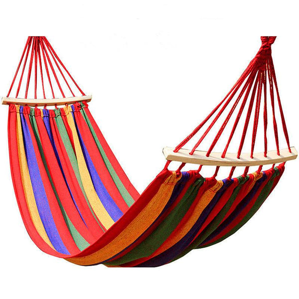 Portable Canvas Parachute Outdoor Single Hammock