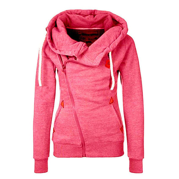 Zipper Design Hoodies - Sweaters