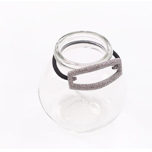  2PCS Women Girl Hair Ring Hollow Hair Tie Head Hair Accessory  GD